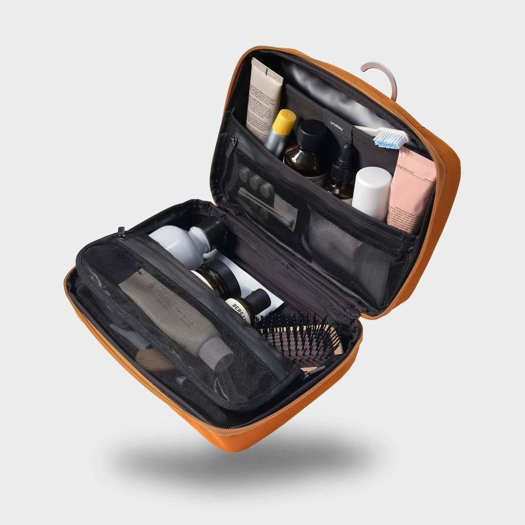 Orbitkey Hanging Toiletry Pouch (Terracotta)