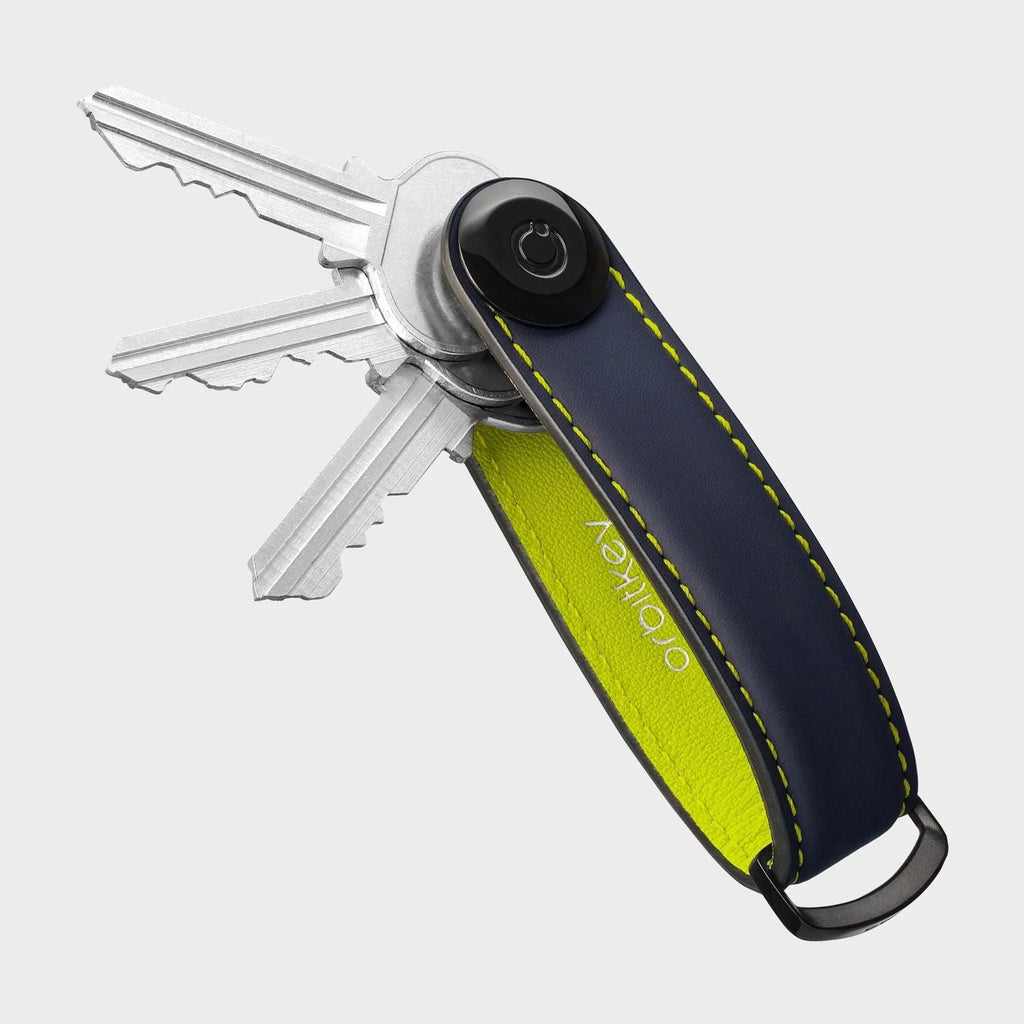 Orbitkey Matte Leather Key Organiser (Cyber)