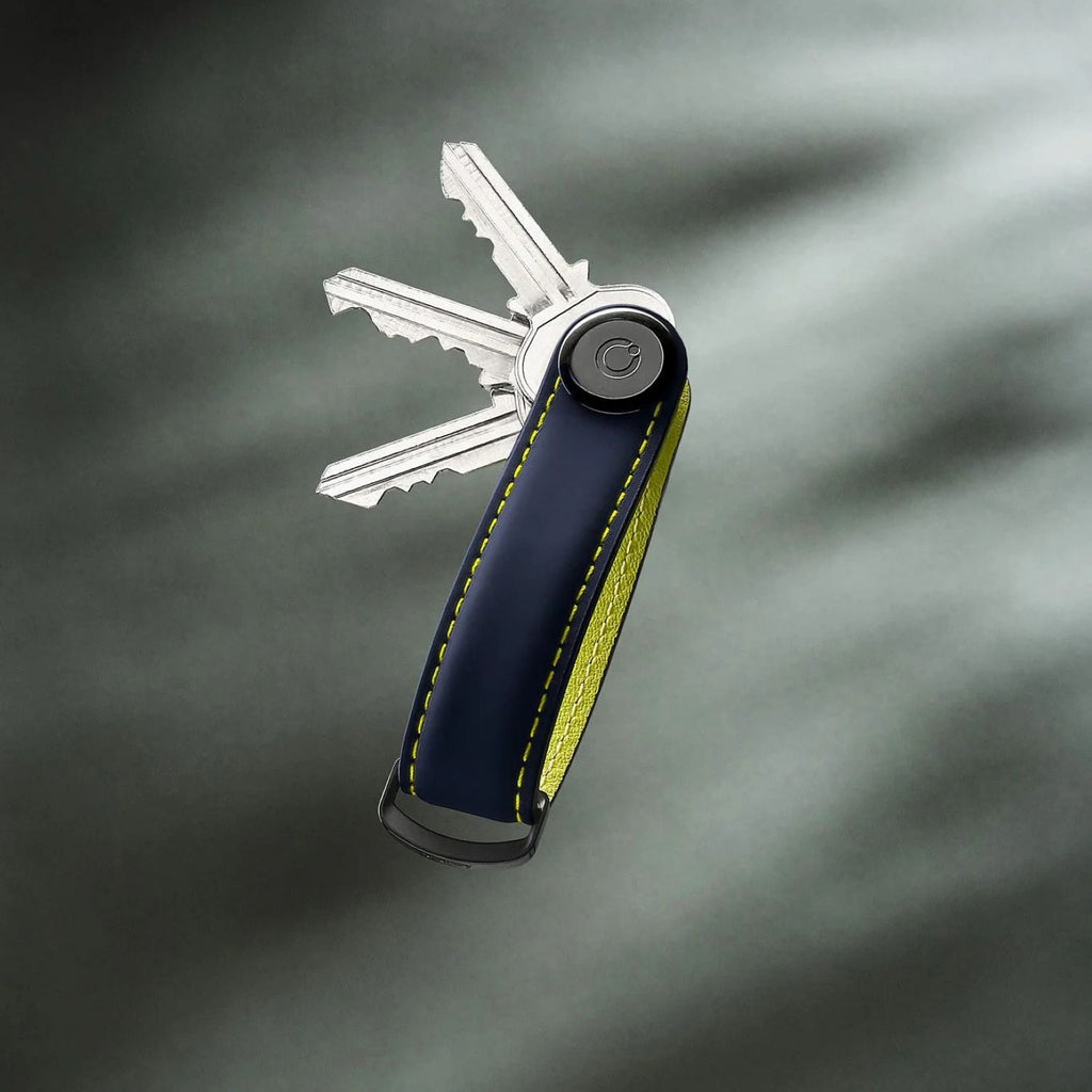 Orbitkey Matte Leather Key Organiser (Cyber)