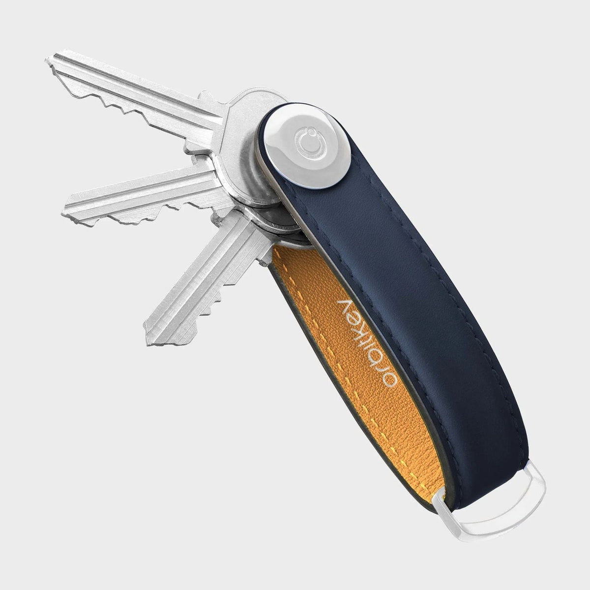 Orbitkey Matte Leather Key Organiser (Dusk)