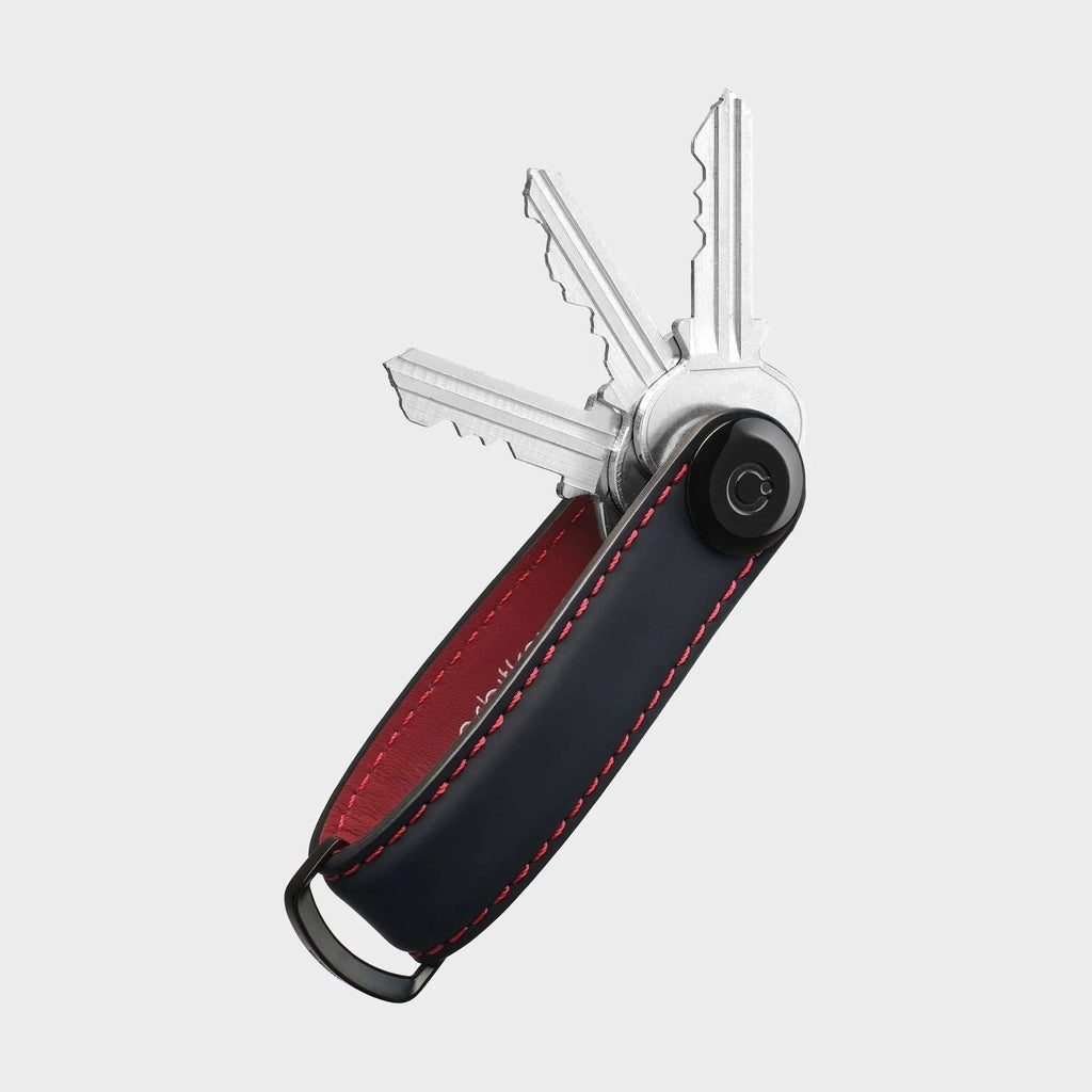 Orbitkey Matte Leather Key Organiser (Ember)