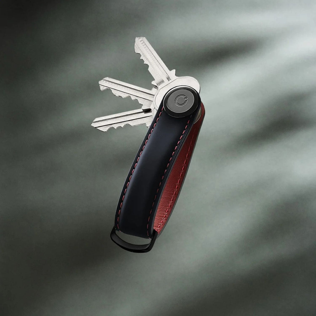 Orbitkey Matte Leather Key Organiser (Ember)