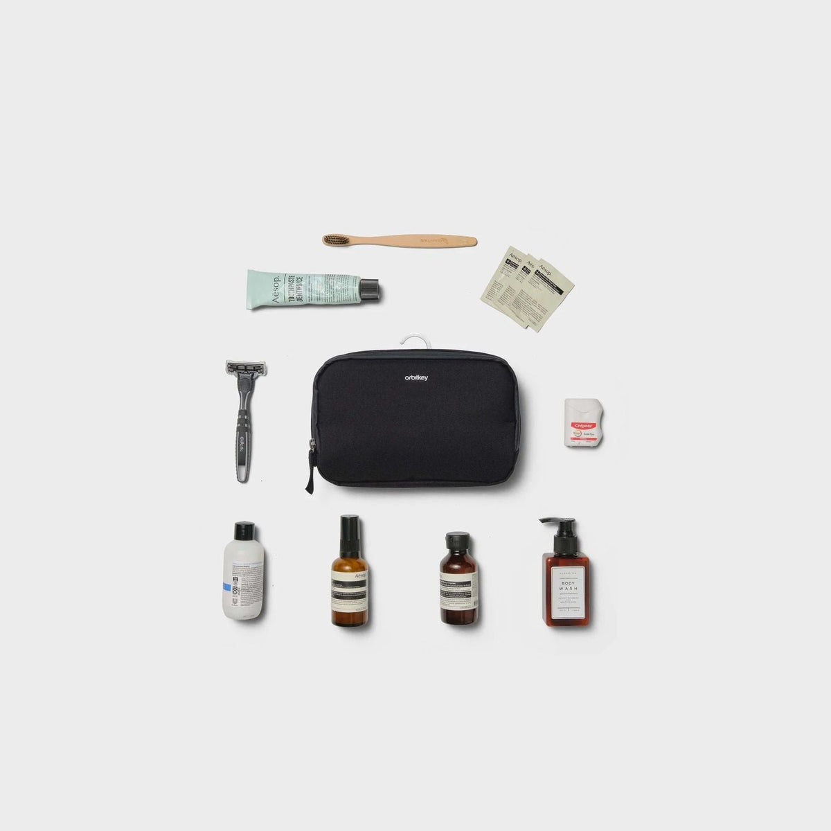 Orbitkey Toiletry Pouch (Black)