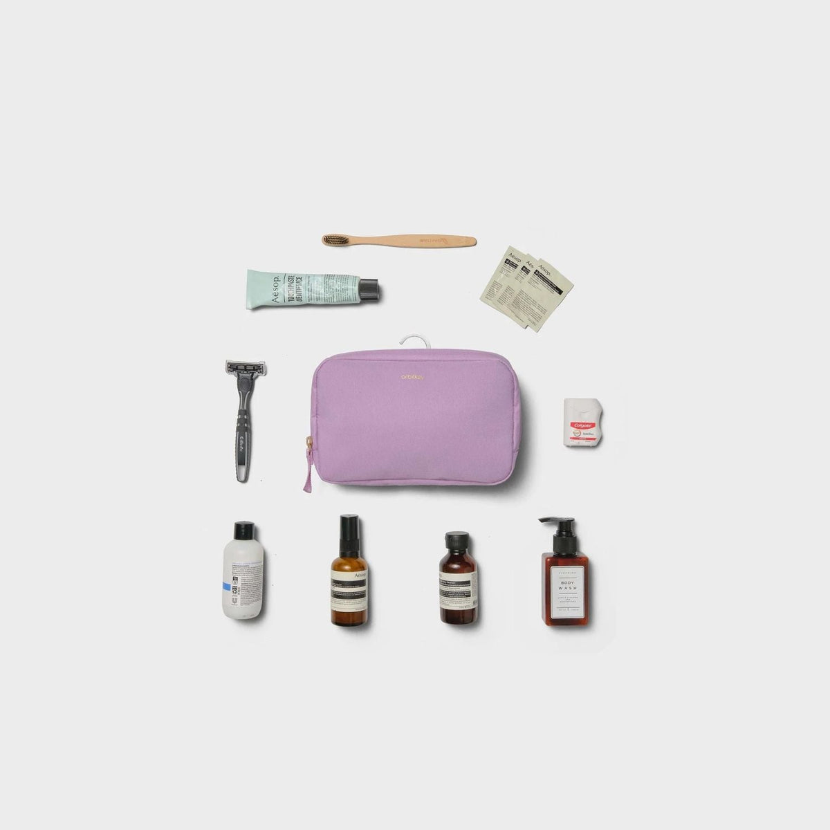 Orbitkey Toiletry Pouch (Lilac)