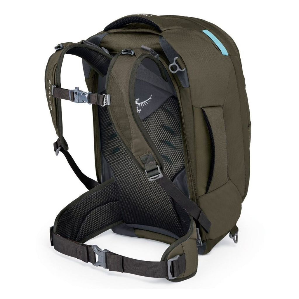 Osprey Fairview Travel Pack Carry-On 40 Backpack - Small/Medium - Women's Travel - Trekking (Misty Grey)