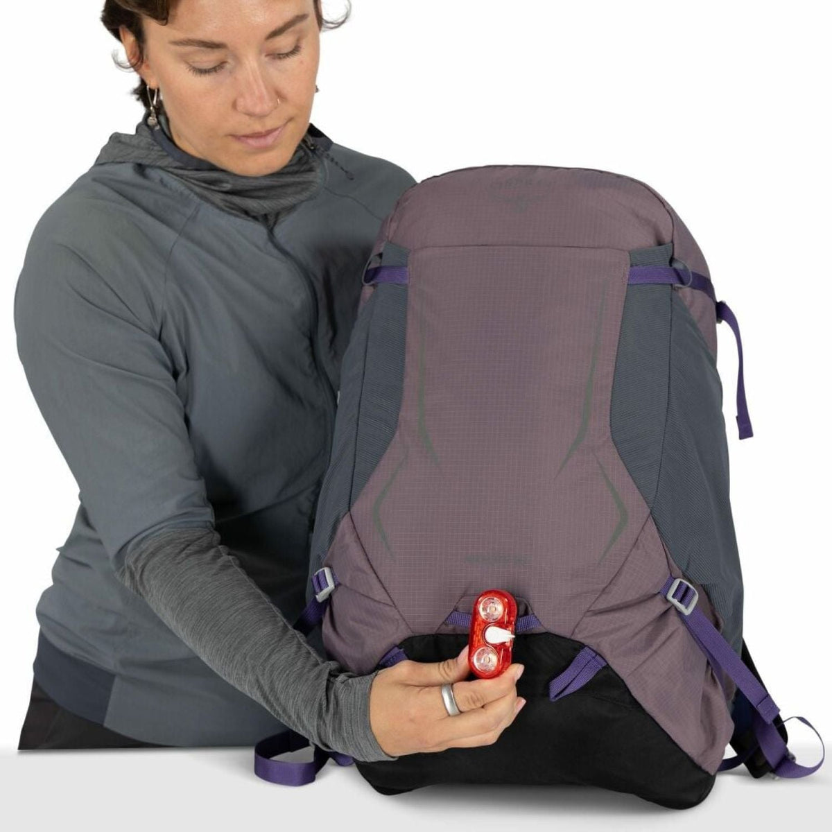 Osprey Hikelite 28 Backpack O/S - Graphite Purple