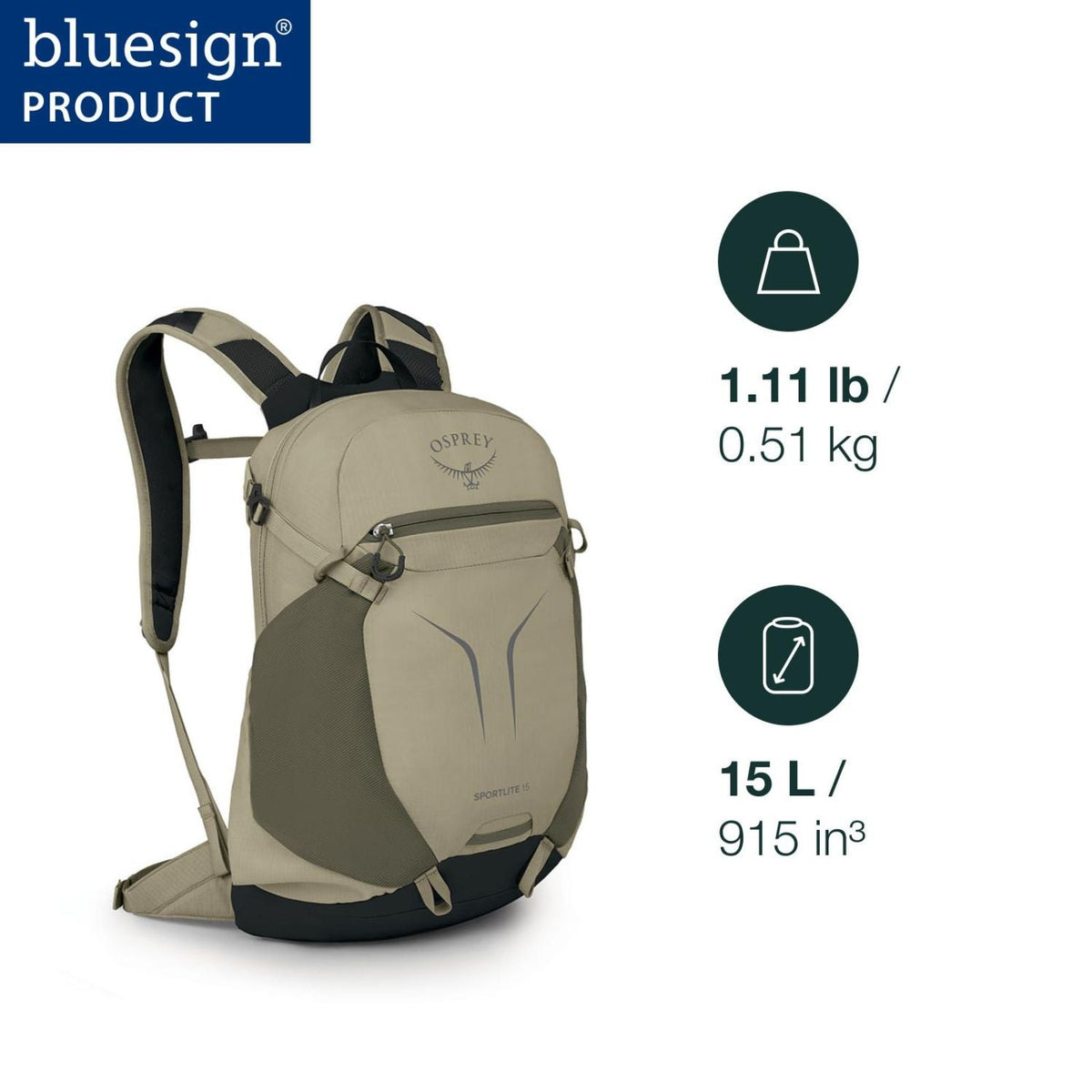 Osprey Sportlite 15L O/S - Olive Tan