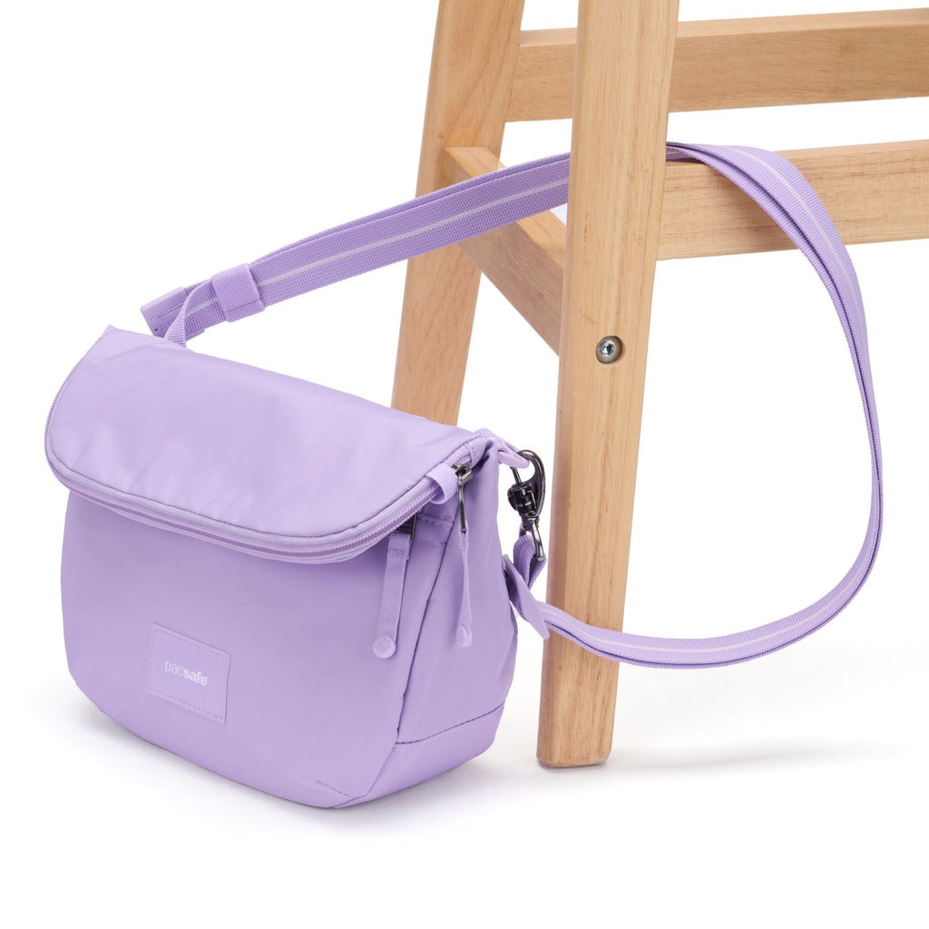 Pacsafe Go Anti-theft Saddle Crossbody - Lavender