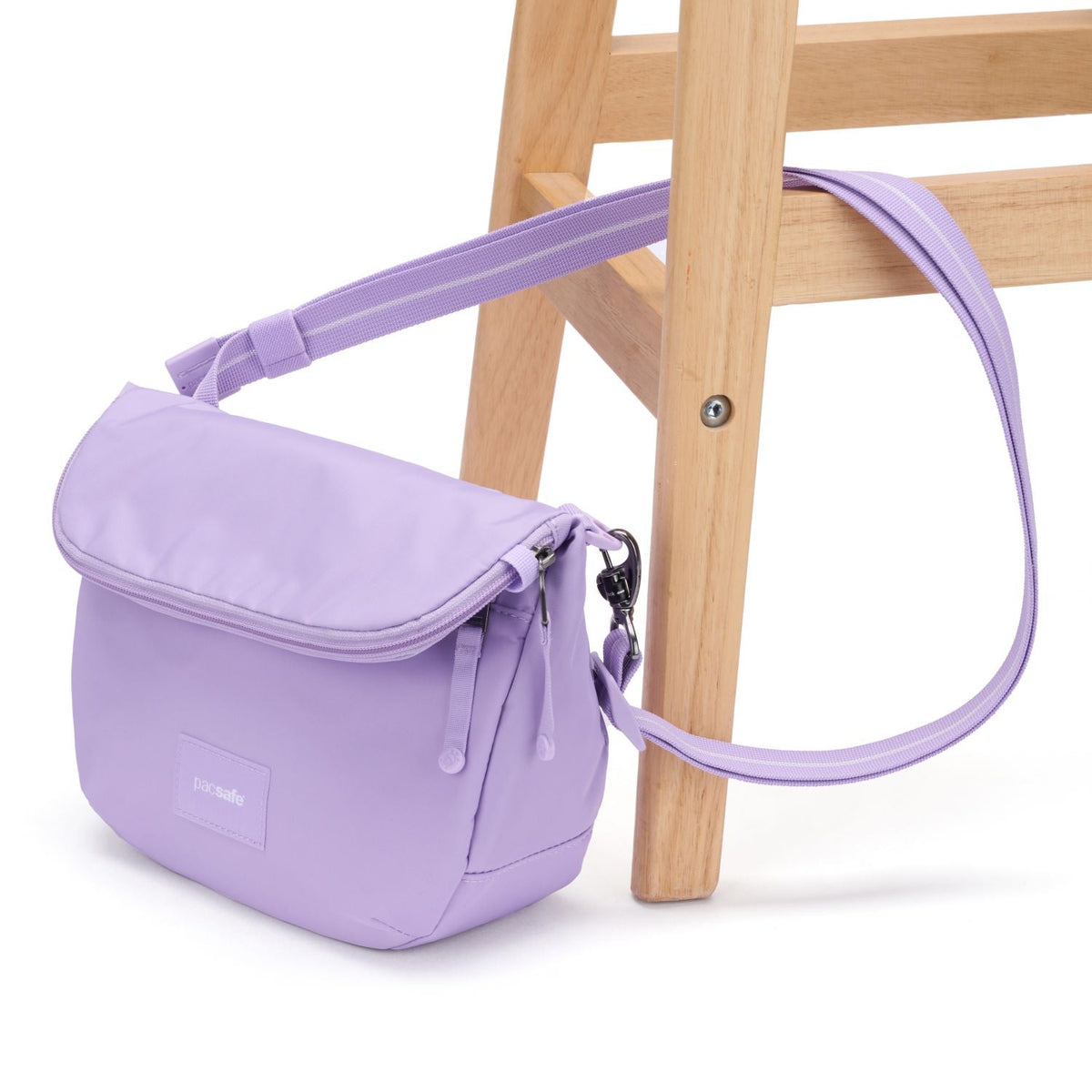 Pacsafe Go Anti-theft Saddle Crossbody - Lavender