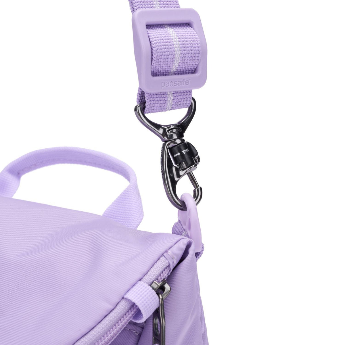 Pacsafe Go Anti-theft Saddle Crossbody - Lavender