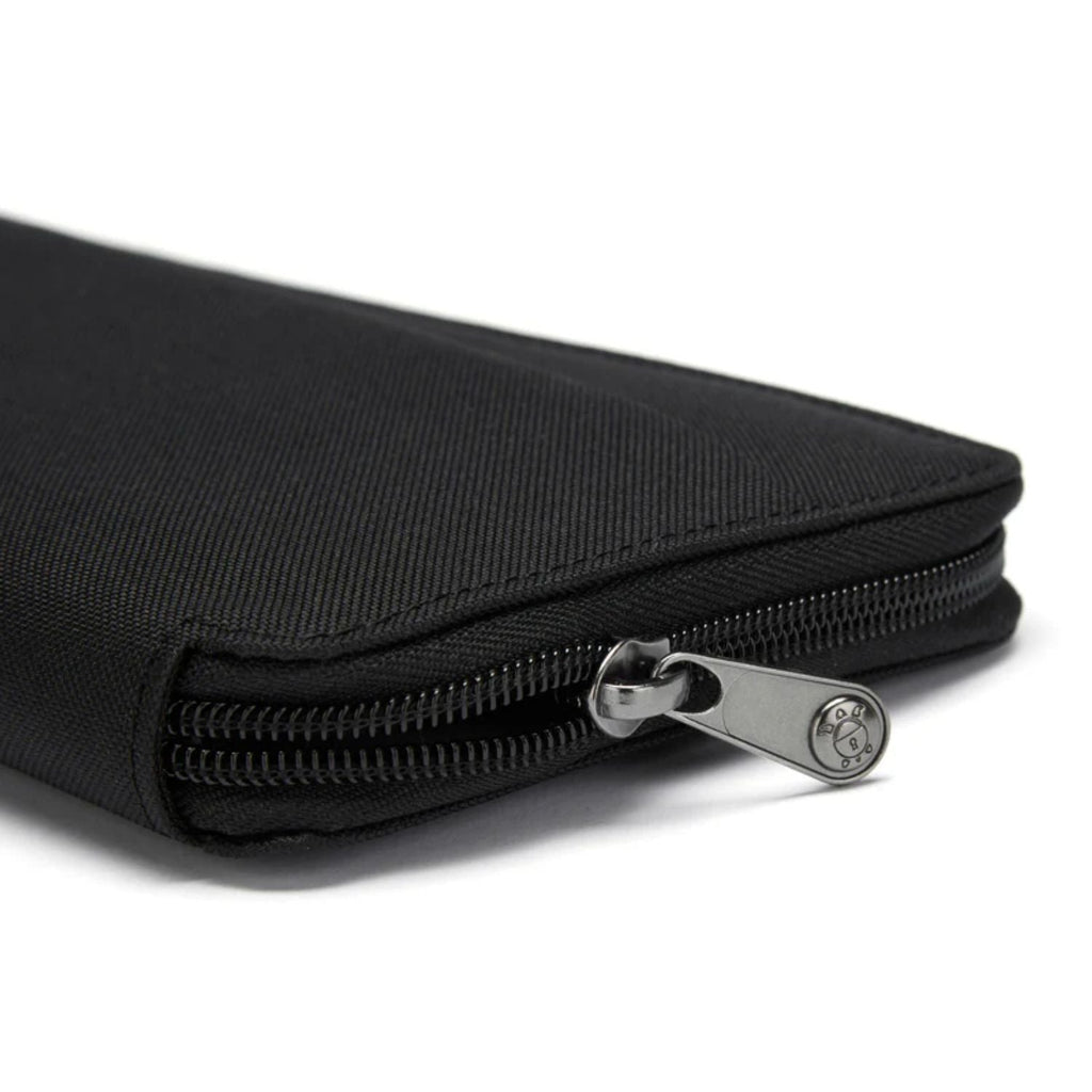 Pacsafe Rfidsafe Travel Wallet - Jet Black