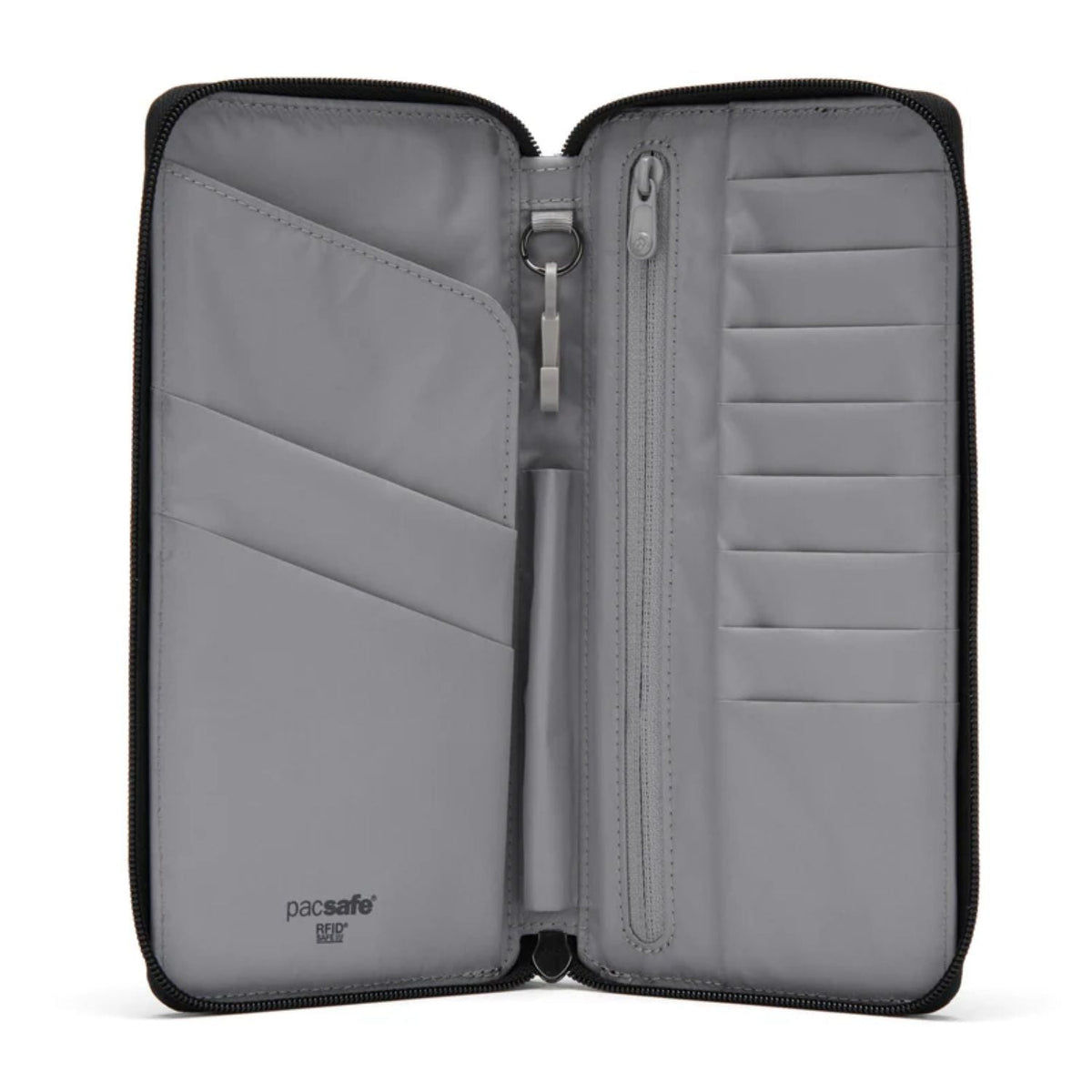 Pacsafe Rfidsafe Travel Wallet - Jet Black