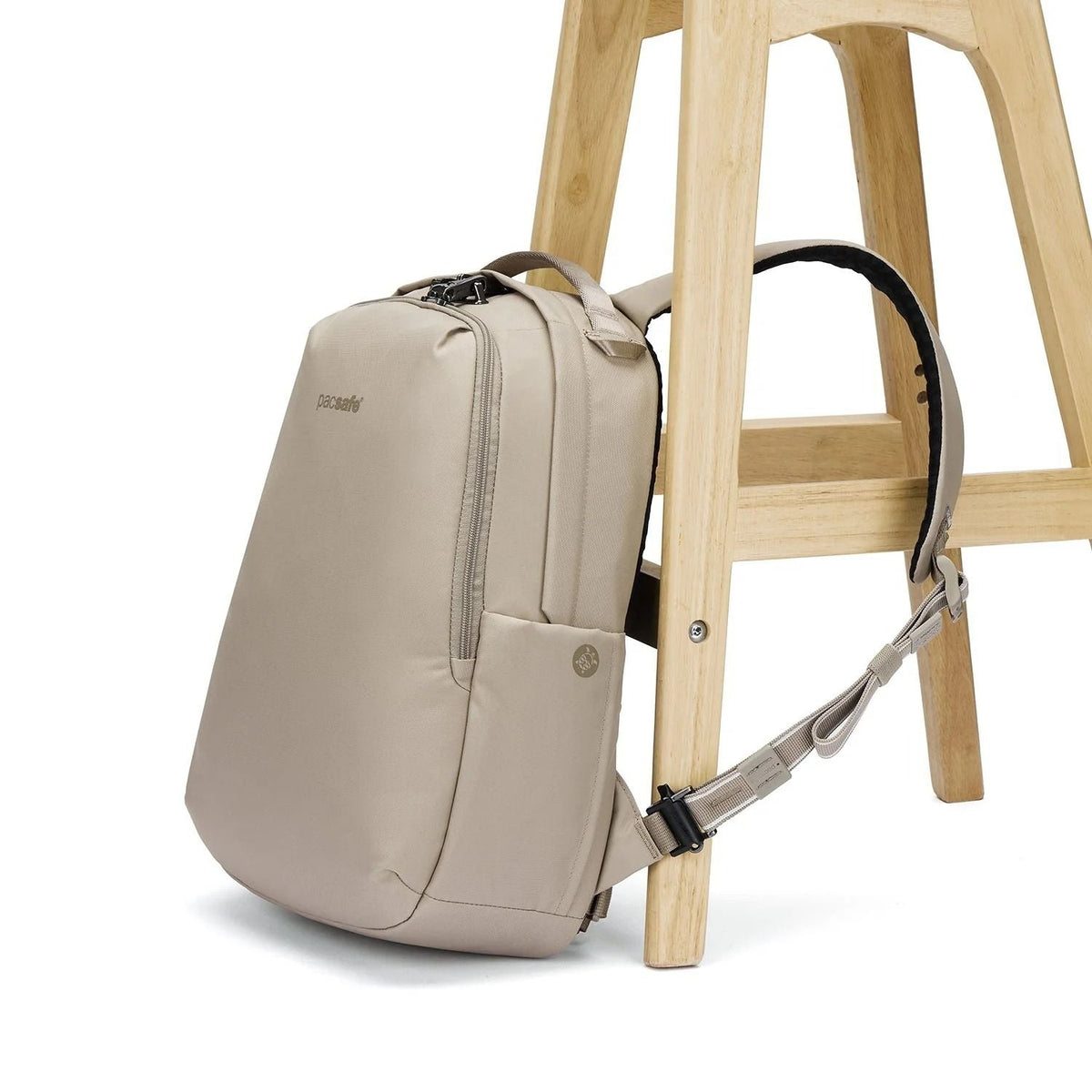 Pacsafe V 16L Anti-Theft All-Around Backpack - Beige