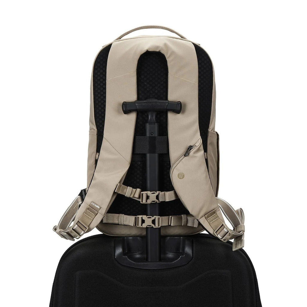 Pacsafe V 20L Anti-Theft City Backpack - Beige