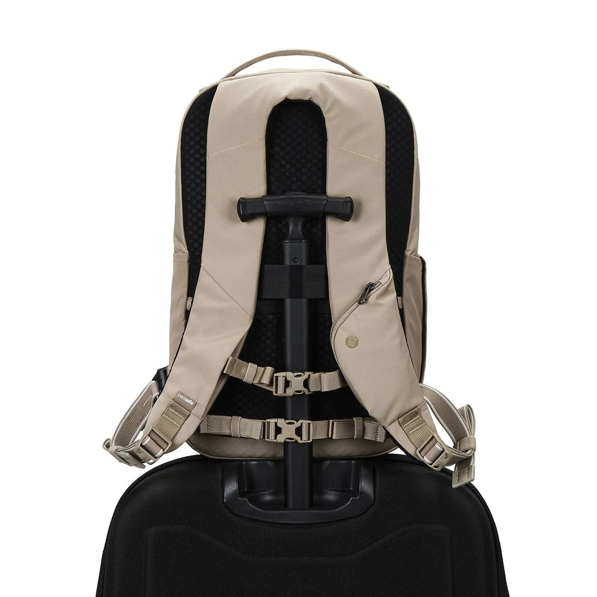 Pacsafe V 20L Anti-Theft City Backpack - Beige
