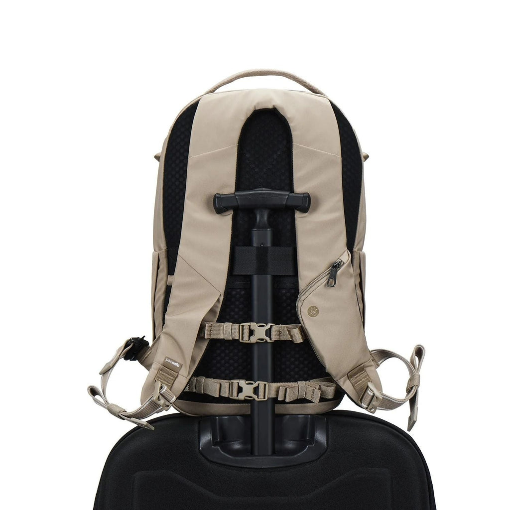 Pacsafe V 26L Anti-Theft Tour Backpack - Beige