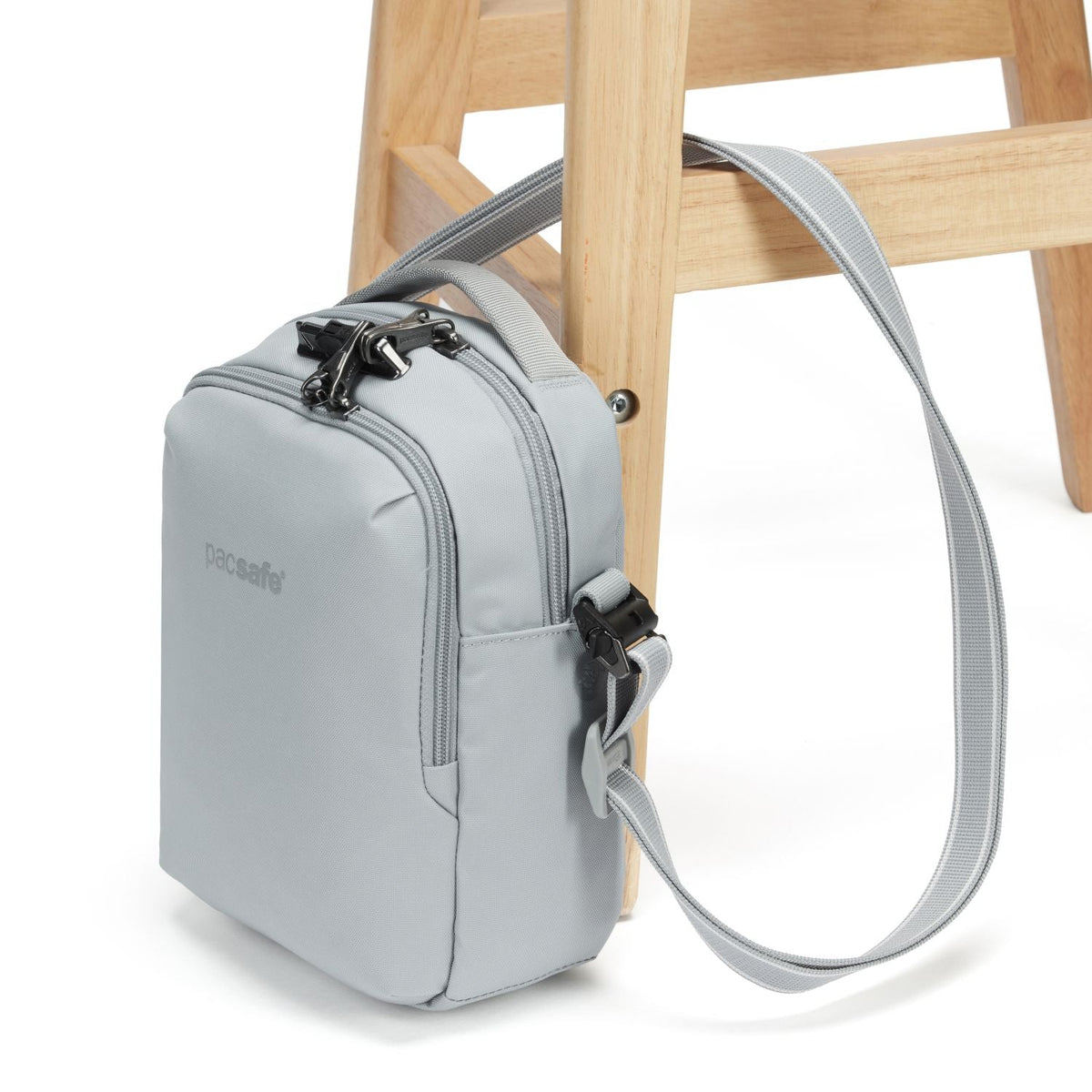 Pacsafe V Anti-theft Companion Crossbody - Digital Gray