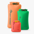 Sea To Summit Lightweight Dry Bag Set 3PCS - 3/5/8L (Emberglow/Poison Green/Tangerine) Limited Edition