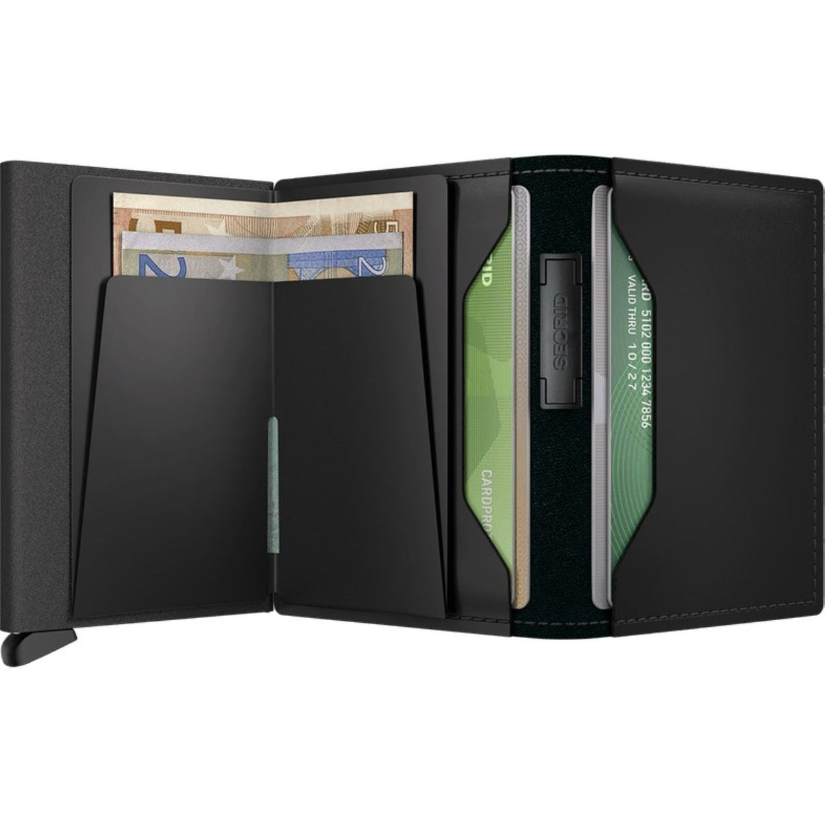 Secrid Bandwallet Matte - Black & Green