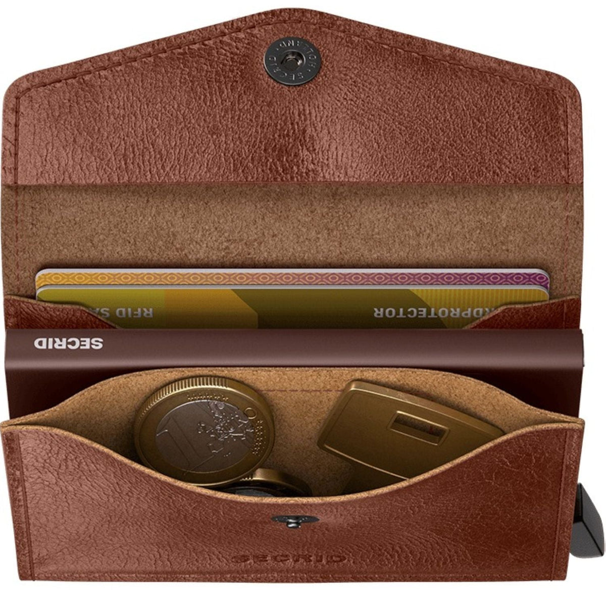 Secrid Envelope Vintage - Cognac