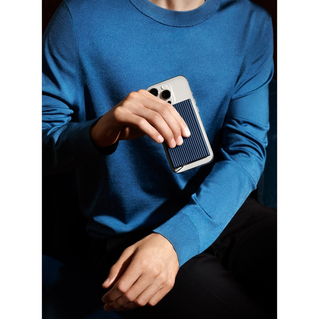 Secrid Magsafe Cardprotector Fluted - Navy+