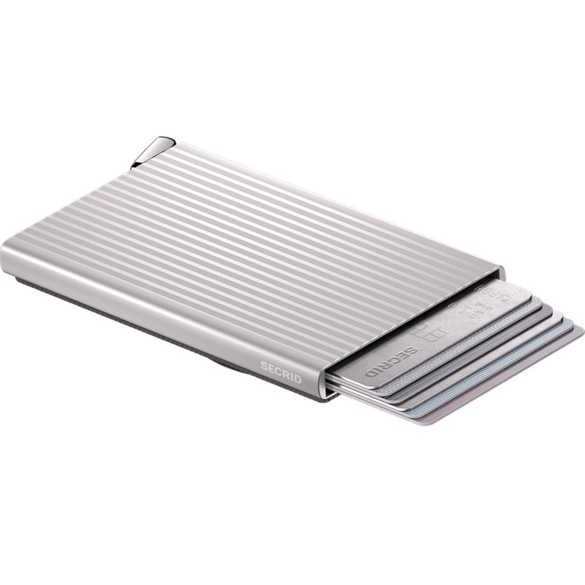 Secrid Magsafe Cardprotector Fluted - Silver+