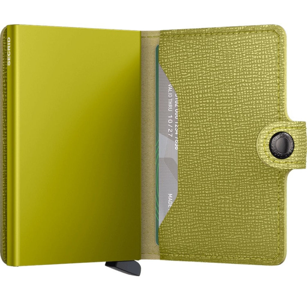 Secrid Miniwallet Crisple - Lime
