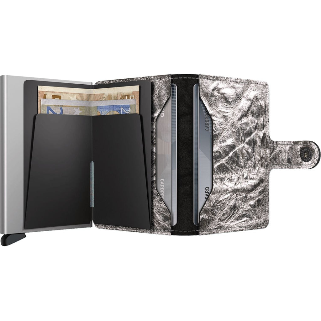 Secrid Miniwallet Crunch - Silver