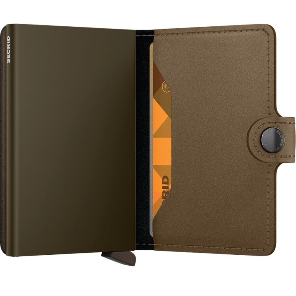 Secrid Miniwallet Matte Satin - Bronze