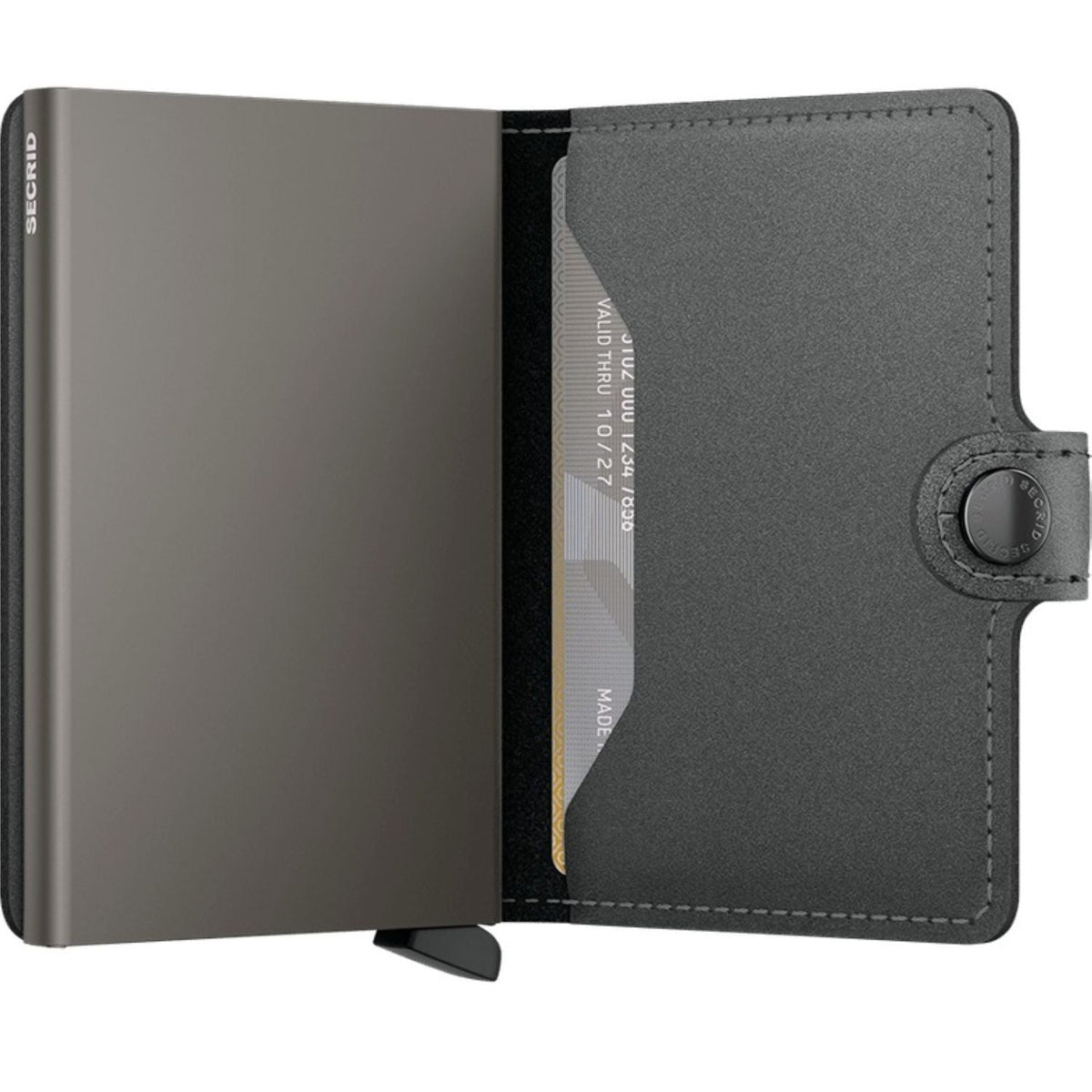 Secrid Miniwallet Matte Satin -Steel