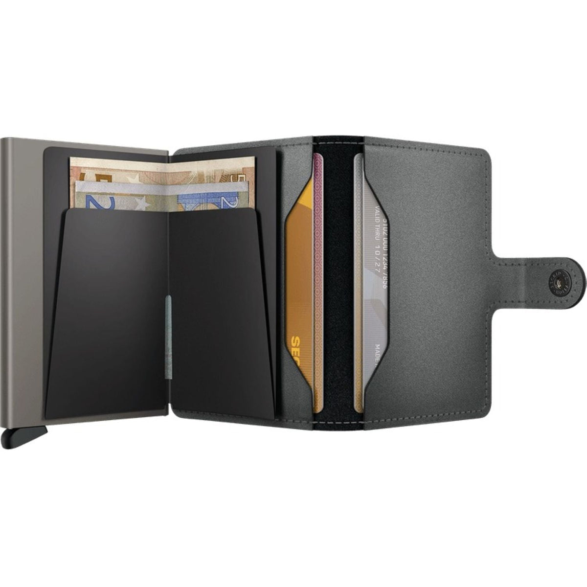 Secrid Miniwallet Matte Satin -Steel