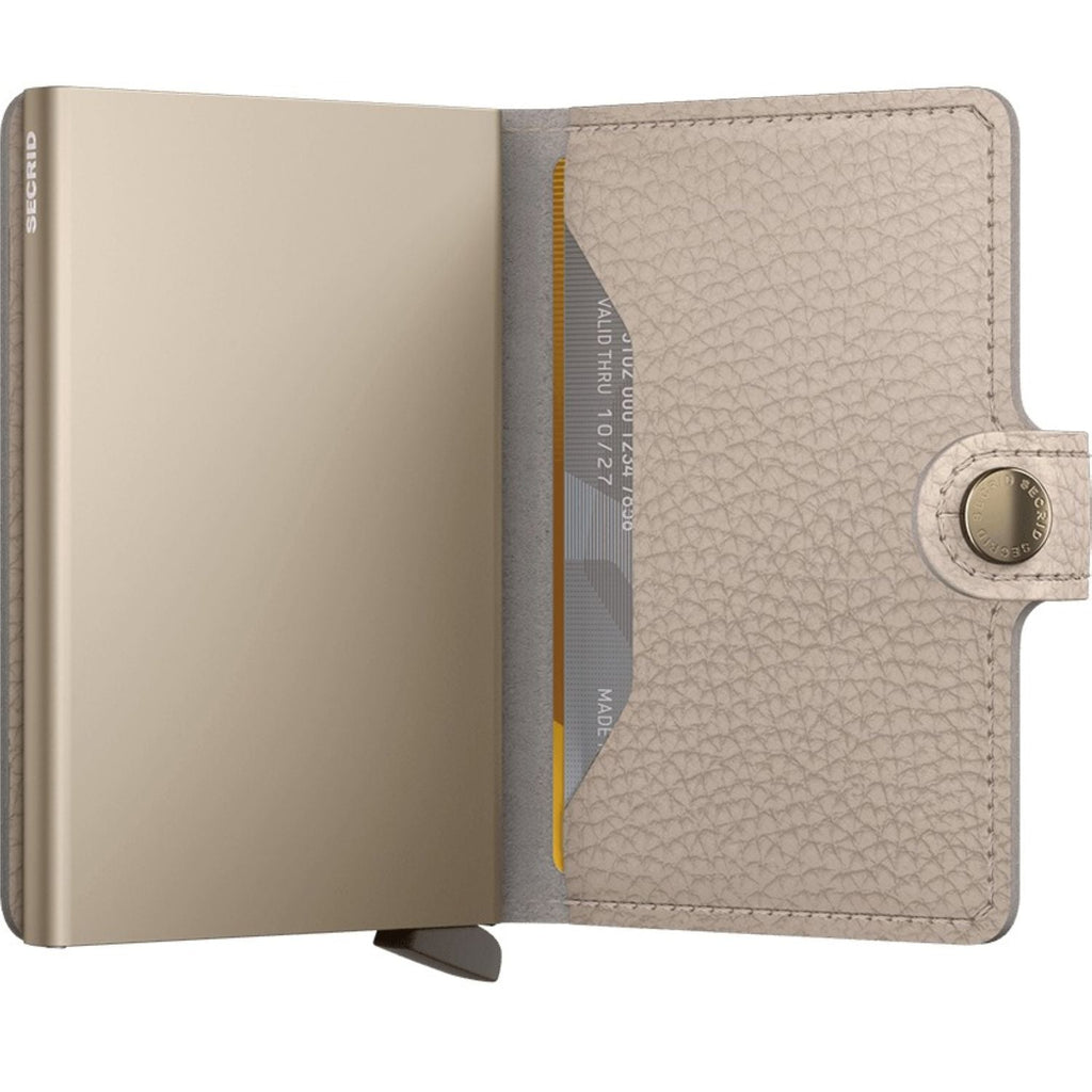 Secrid Miniwallet Pebble - Latte