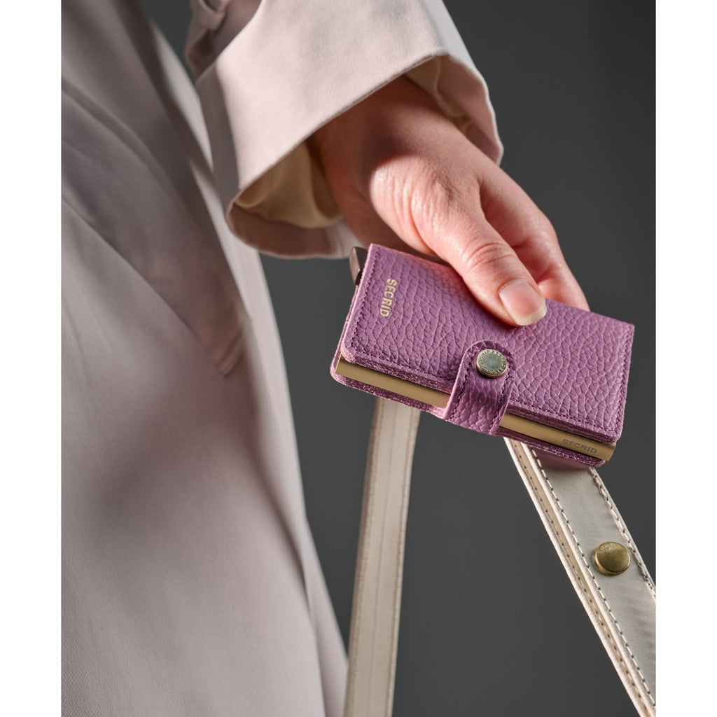 Secrid Miniwallet Pebble - Orchid