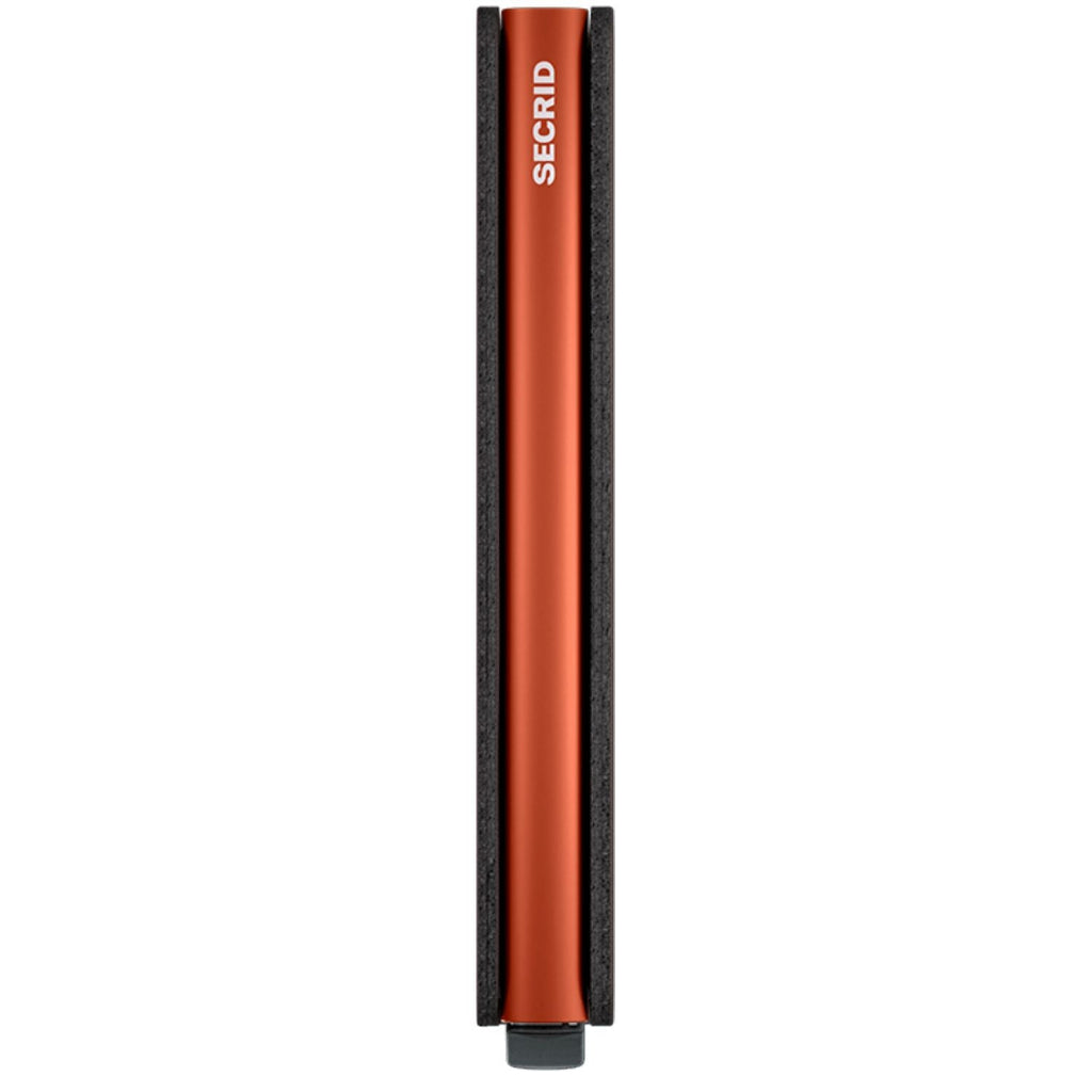 Secrid Slimwallet Matte - Truffle & Orange