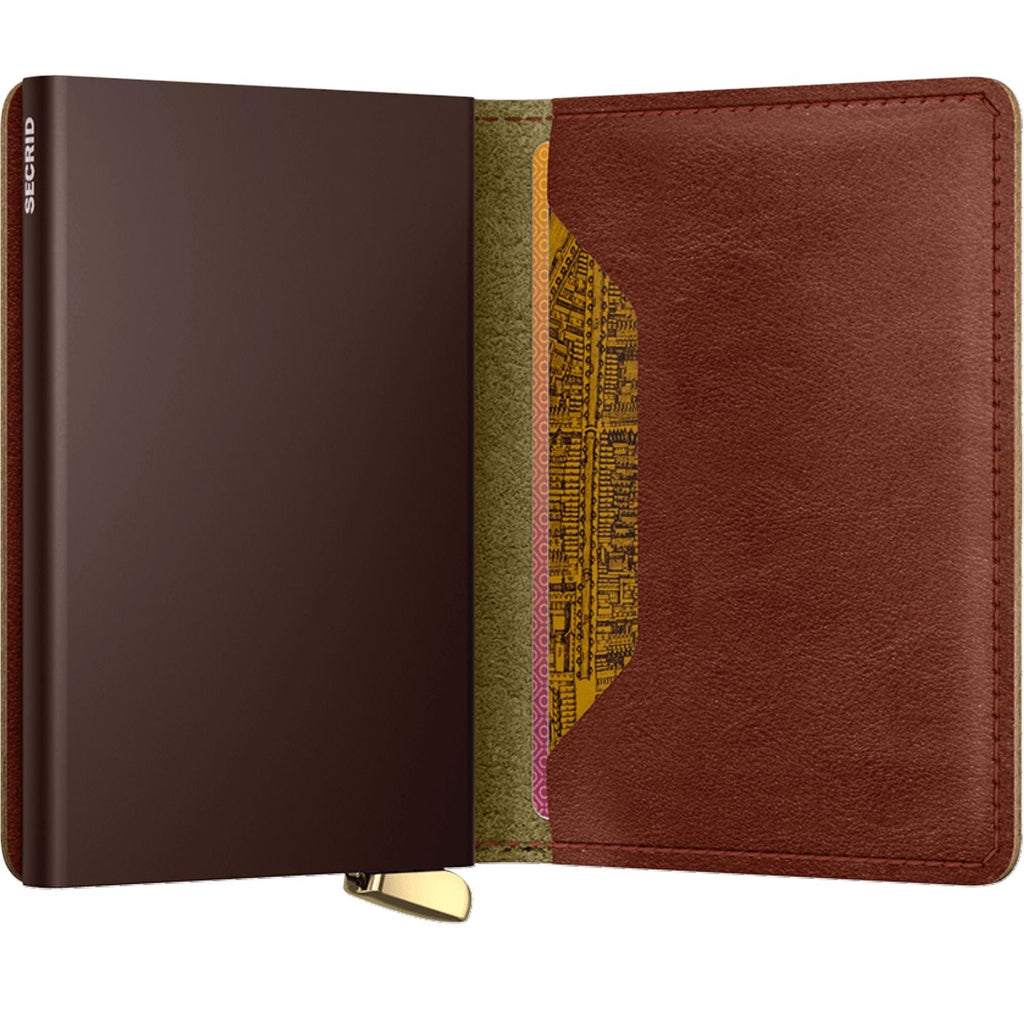 Secrid Slimwallet Premium Basco - Whiskey