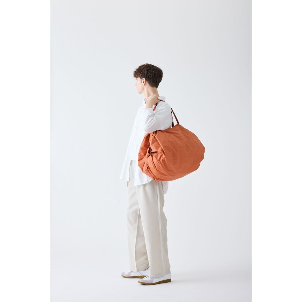Shupatto Foldable Tote (L) - Brick Brown