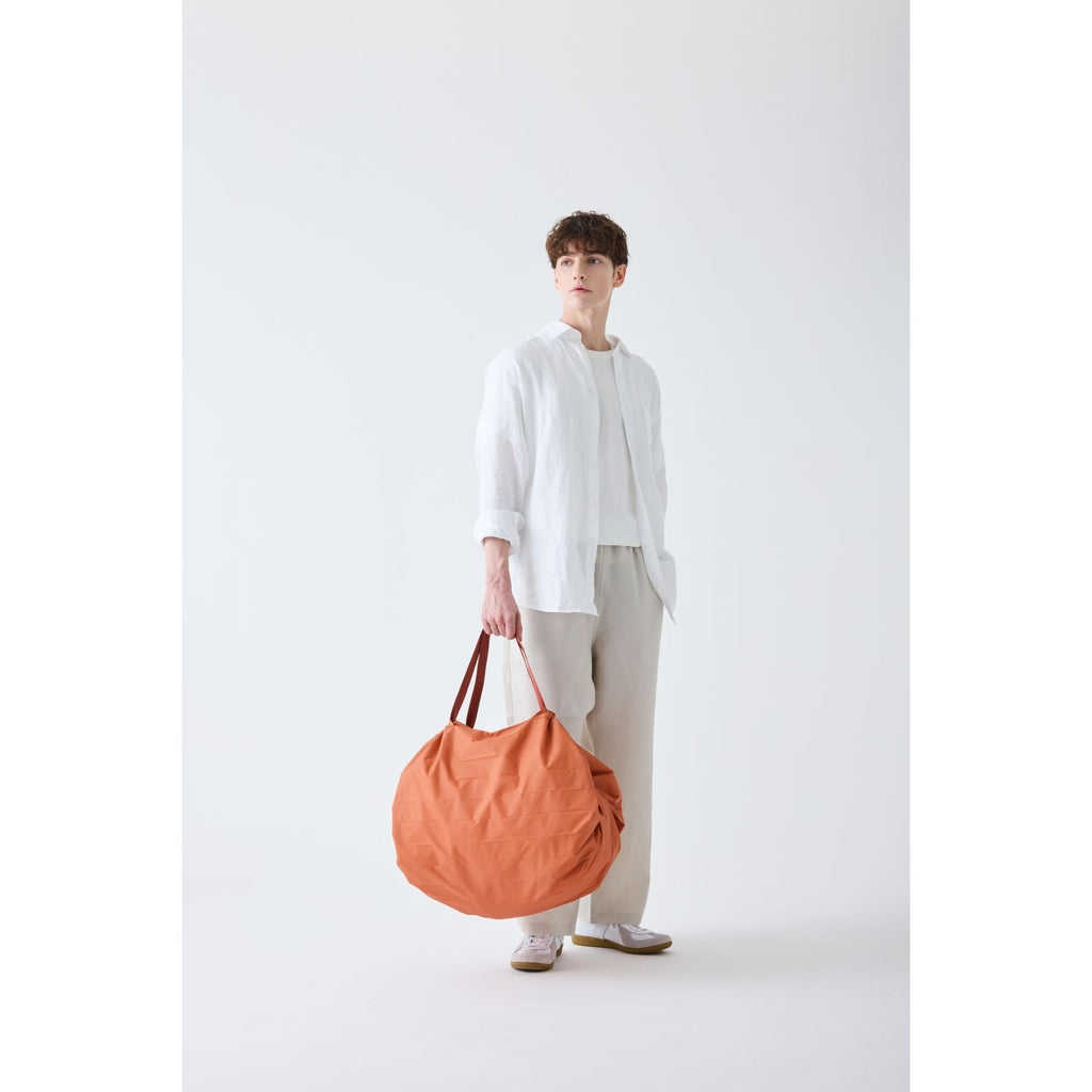 Shupatto Foldable Tote (L) - Brick Brown