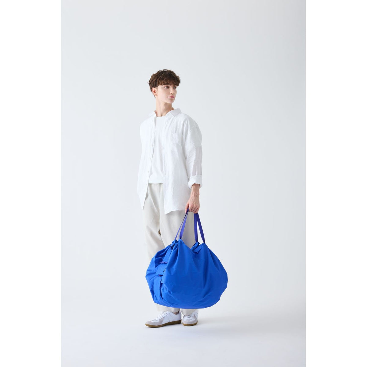 Shupatto Foldable Tote (L) - Clear Sky