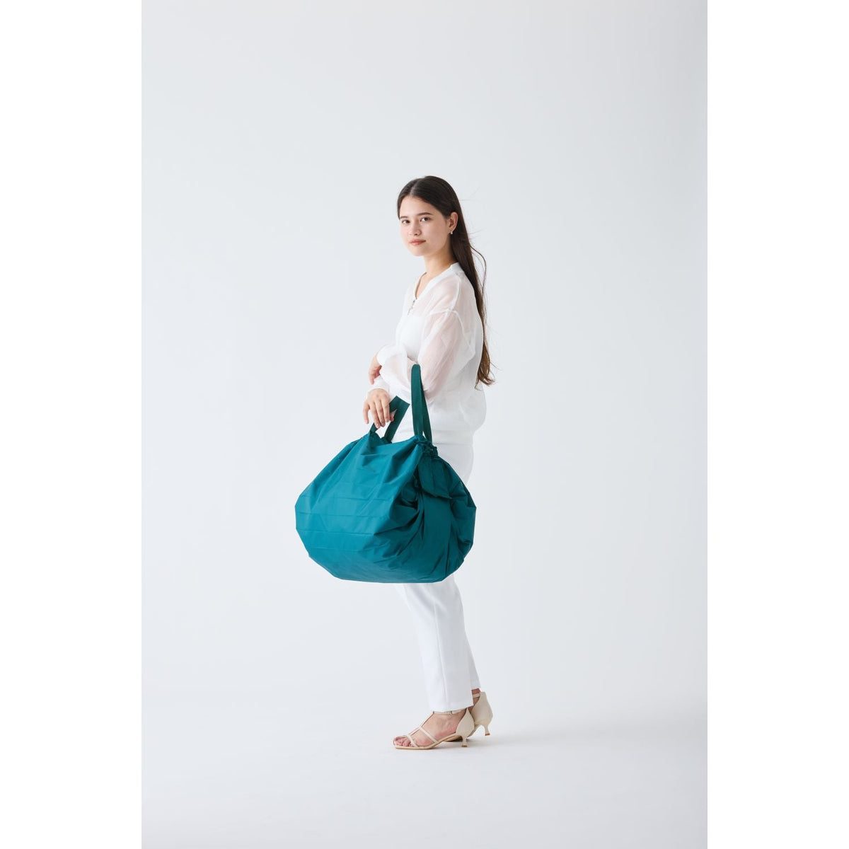 Shupatto Foldable Tote (L) - Evergreen