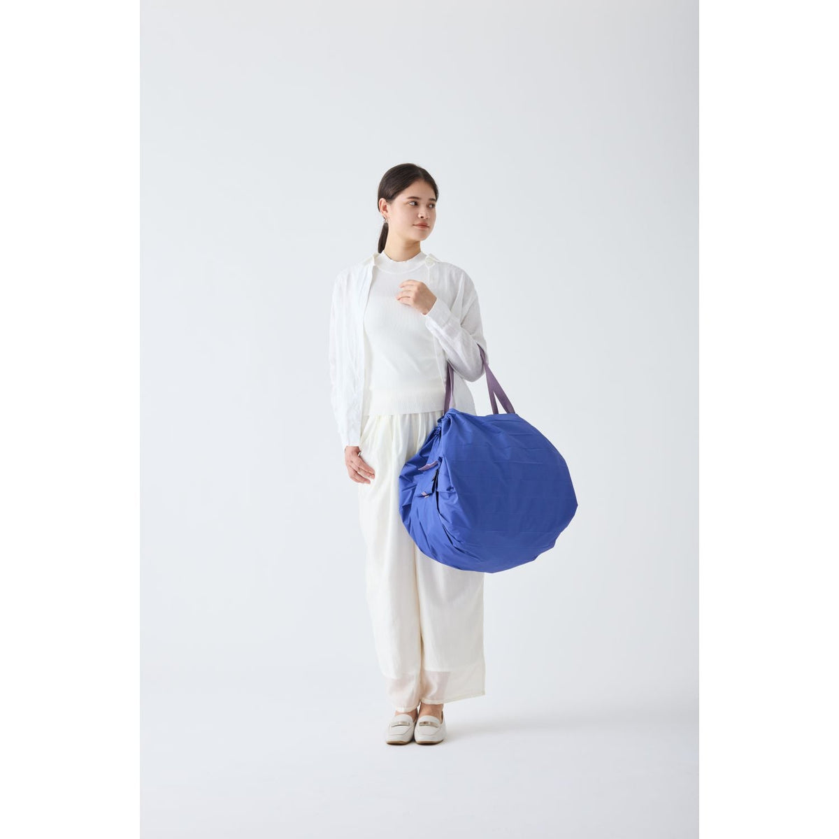 Shupatto Foldable Tote (L) - Foggy Lake
