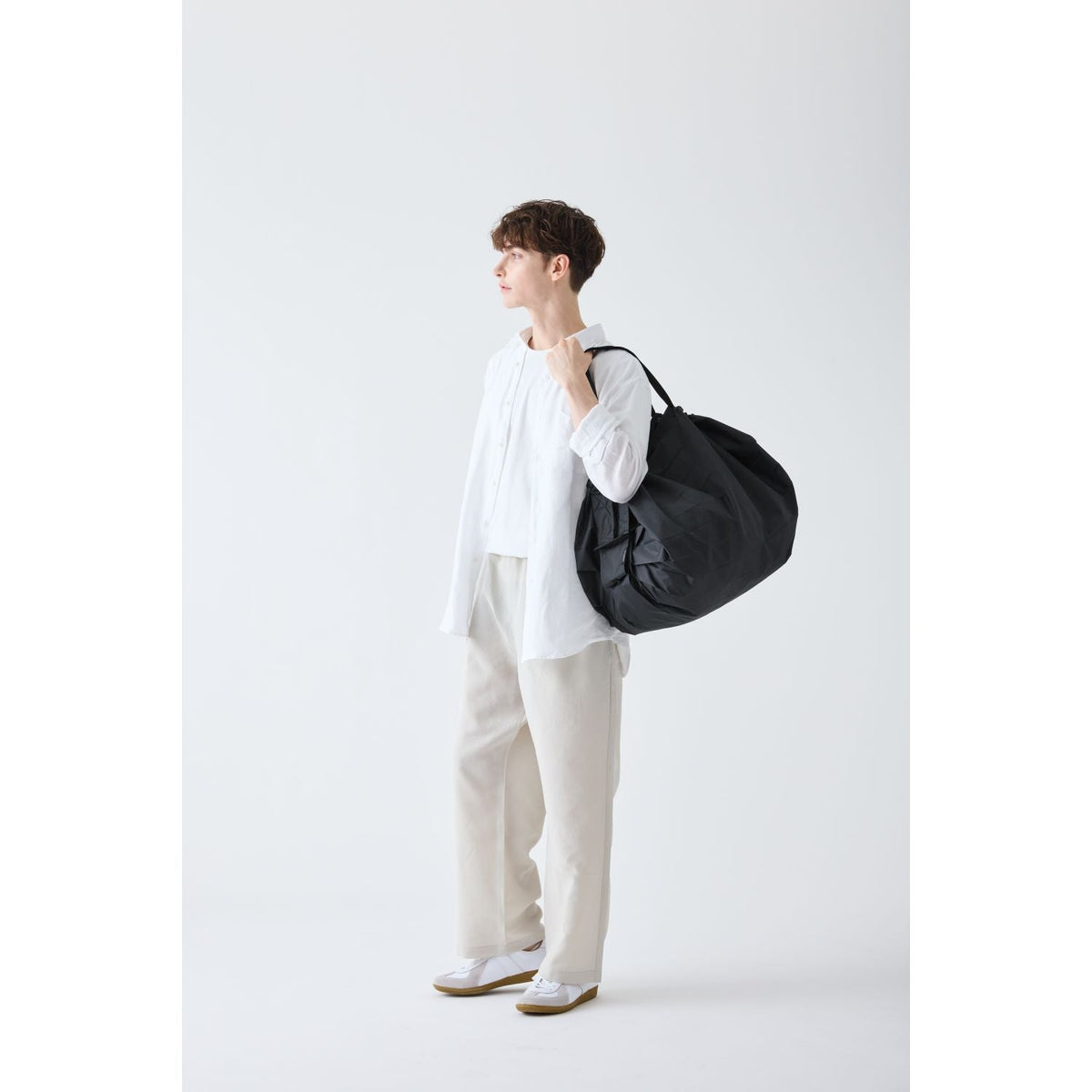 Shupatto Foldable Tote (L) - Jet Black