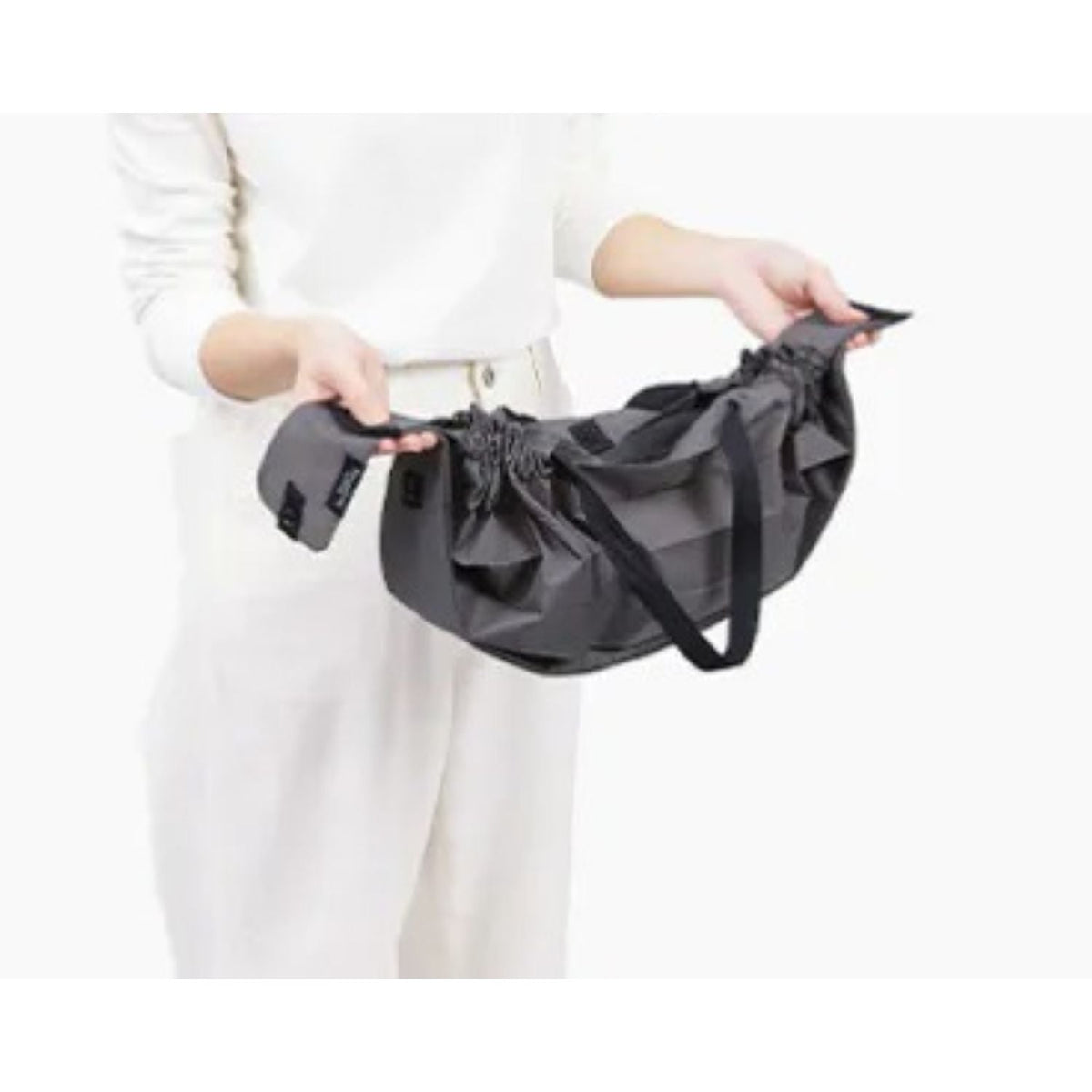 Shupatto X 10TH Year Anniversary Recycled Tote (M) - Highlight Black