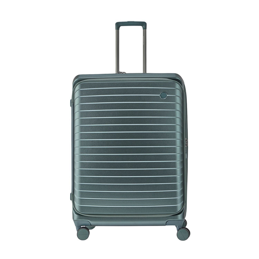 CROSSING INVI 28" Large Expandable Luggage With Front & Middle Access - Squash