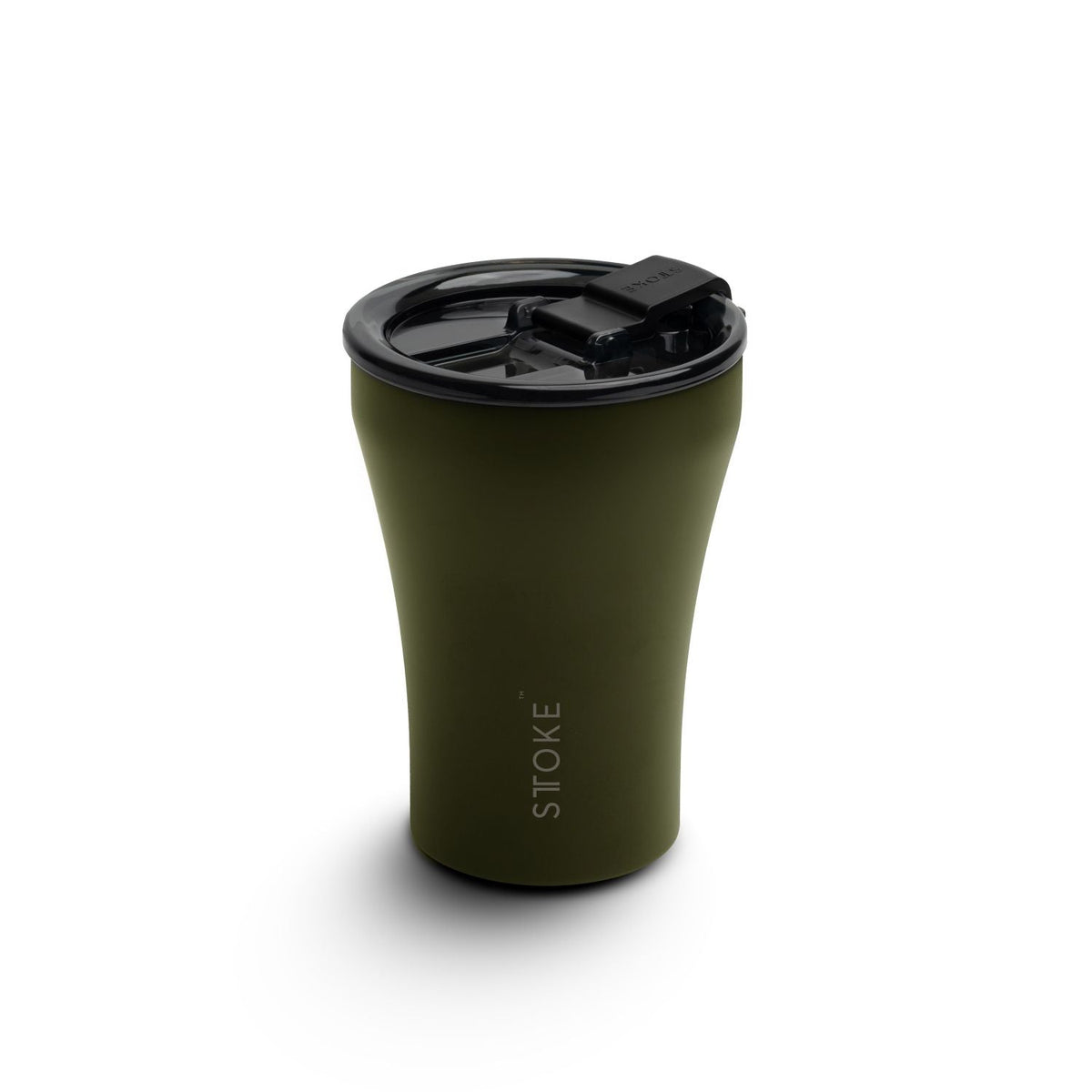 STTOKE Earth Leakproof Ceramic Insulated Cup 8OZ - Ivy Green