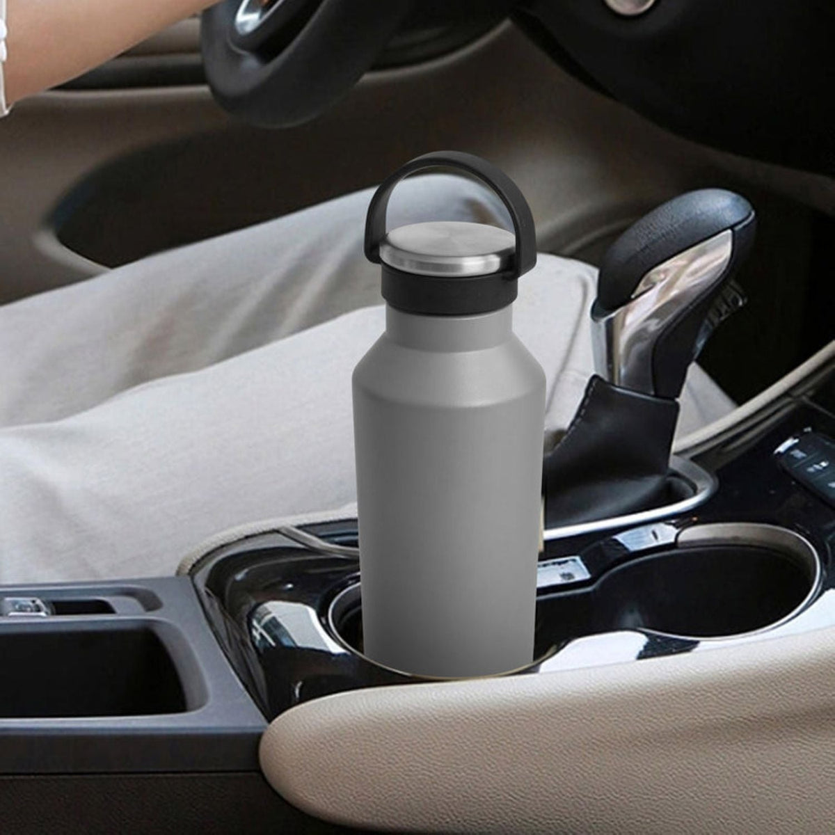 Tyeso Beacon 36Hours Cold S/S Vacuum Insulated Bottle With Handle 500ML - Blue