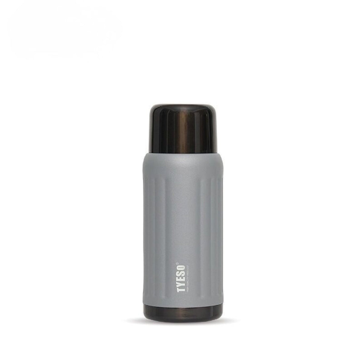 Tyeso Flute Twist Open Lid S/S Vacuum Insulated Bottle 500ML - Gray