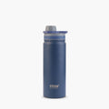 Tyeso Revive (Matte) S/S Vacuum Insulated Bottle With Handle 600ML - Dark Blue