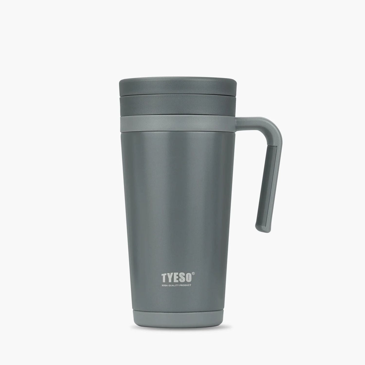 Tyeso Steep Built In Filter S/S Vacuum Insulated Coffee Cup 500ml - Dark Grey
