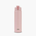 Tyeso Wander Lockable One Press Straw Flip Lid S/S Vacuum Insulated Bottle With Handle 750ml - Pink