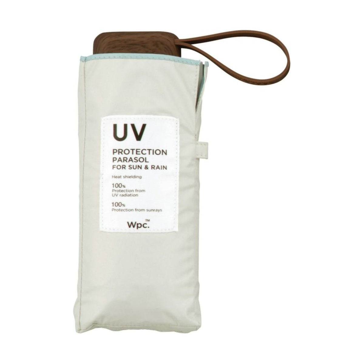 WPC Color Inside (2026) UV Protection UPF 50+ Umbrella 50CM (Off White)